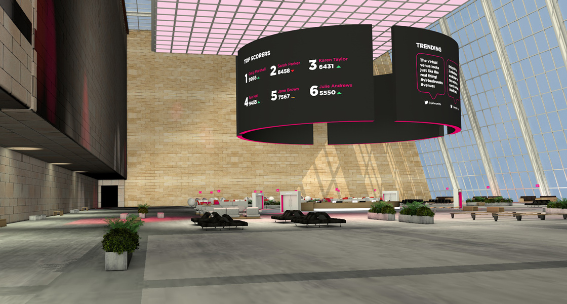 Virtual event platform